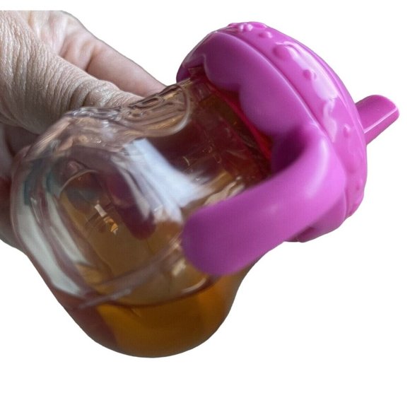 BABY ALIVE Doll All Gone Disappearing Juice Sippy Cup Replacement Bottle Pink - Picture 8 of 8
